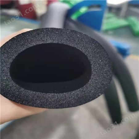普莱斯德隔热橡塑保温管 铝箔复合橡塑管壳 防火阻燃空调橡塑管