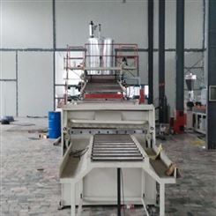 PP地板五辊压延机械设备装饰板材生产线