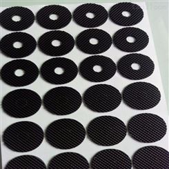 黑色格纹硅胶垫 快板装磨沙硅胶垫 相机云台硅胶垫