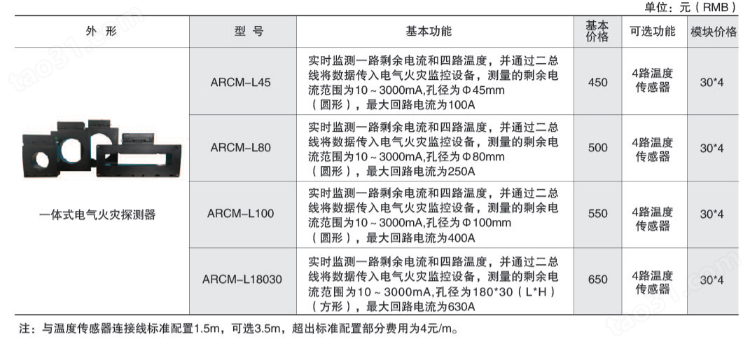 安科瑞 ARCM300-Z-2G(40mA) 智慧用电监控装置