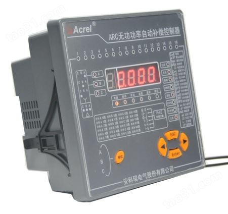 安科瑞 功率因数补偿控制器ARC-12F/JR 无功补偿功率控制器