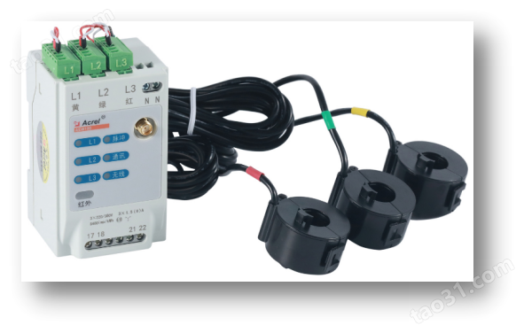 分表计电计量模块 能耗监控工况用电 ADW400-D24-1S 电力仪表