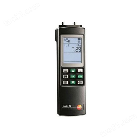 德图Testo521-2高精度差压测量仪（0560 5211）