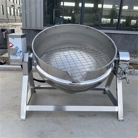 电加热导热夹层锅 蒸煮锅夹层锅
