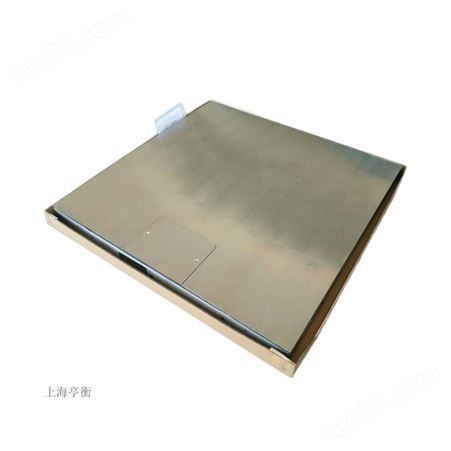 不锈钢双层电子地磅防腐蚀防水化工业电子秤