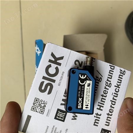 SICK西克德国 迷你型光电传感器 WT100-2N3419订货号: 6052376