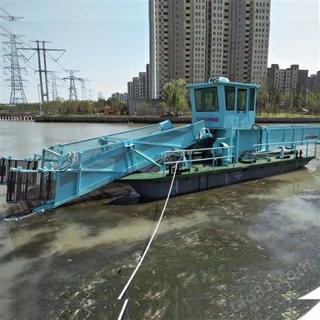 万成GY-S清理水葫芦设备 割草船水草收割 生产定制