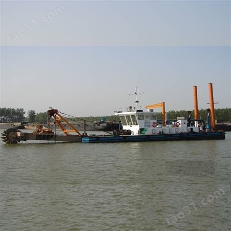 KG-87绞吸式挖泥船 支持定制 万成大型清淤挖泥设备