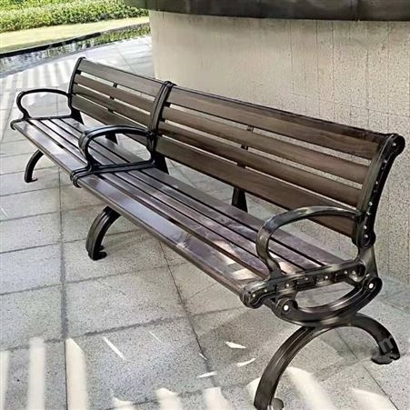 扬州公园椅生产定制厂家 街道候车长椅成品安装