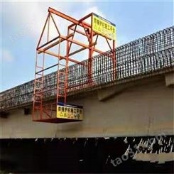 豫邦桥梁高架施工设备 防撞模板台车 桥梁防撞护栏模板台车厂家