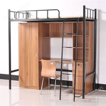 带木柜单人公寓床定制有魅力择康胜广州公寓床厂家