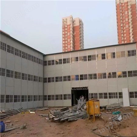 济南活动板房厂家 生产批发彩钢活动板房 工地防火板房 *