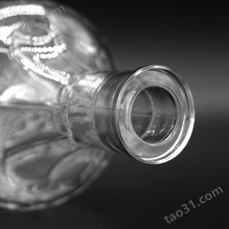 新款创意玻璃酒瓶私人定制款白酒瓶果酒瓶晶白料瓶