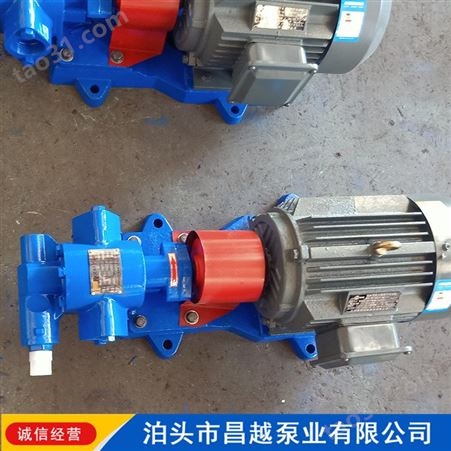 小型齿轮泵 KCB齿轮泵 昌越泵业 大流量齿轮泵 支持定制