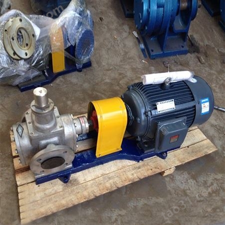 卧式齿轮圆弧泵现货 低噪音管道圆弧齿轮泵 YCB圆弧齿轮泵 昌越泵业生产