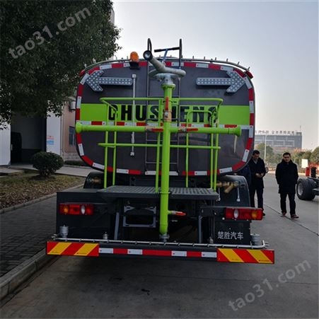 东风天锦15吨洒水车 带电动洒水炮 绿化喷洒车
