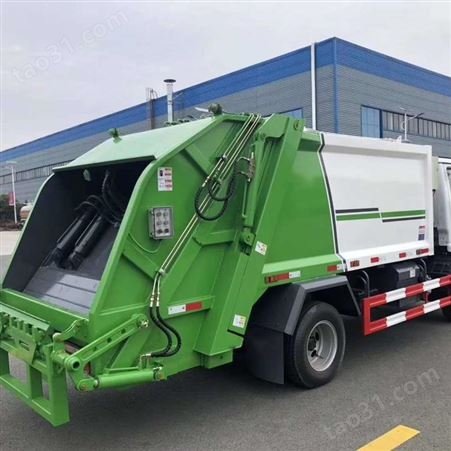 垃圾车生产基地  东风天龙18方压缩垃圾车   现车供应