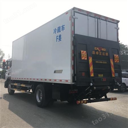 东风D9国六冷藏车 6米8冷藏车 蔬果运输车 海鲜运输车