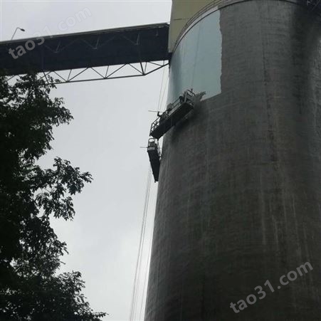工业水塔画画项目 宏亚高空冷却塔安全艺术造型前卫