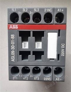 原装ABB交流接触器A110-30-11 AC110 220 380V 电流110A 1开1闭