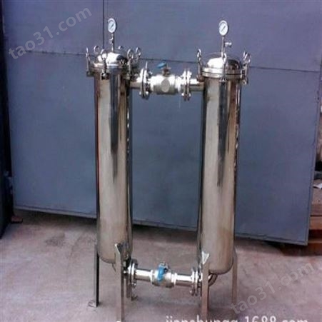 不锈钢过滤器 双联切换过滤器 吉鑫机械生产销售水处理器