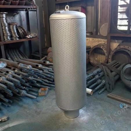 吉鑫机械设备 蒸汽管道排汽消声器 锅炉点火排气消声器