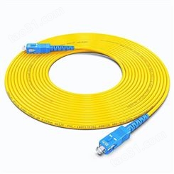 供应胜为光纤跳线 电信级SC-SC网线单模单芯 3米 收发器尾纤 FSC-101