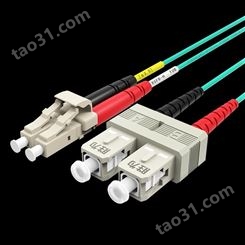 胜为工程电信级om3光纤跳线 多模双芯LC-SC尾纤3米 胜为万兆光纤跳线 一件起批 FLSO-1030