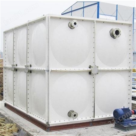 组合式玻璃钢水箱定制 30立方食品级玻璃钢水箱 防腐 春田环保