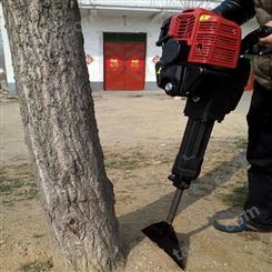 耐用链条式起树机厂家-合金材质链条式起树机-苗圃用挖树机