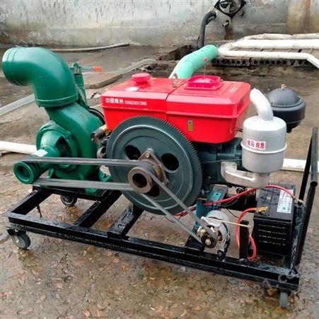 工程排水抽水泵 大流量离心泵厂家应急排涝泵车