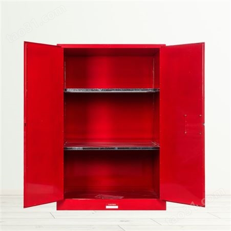钢制防爆柜 工业化学品安全柜 110加仑红色安全柜