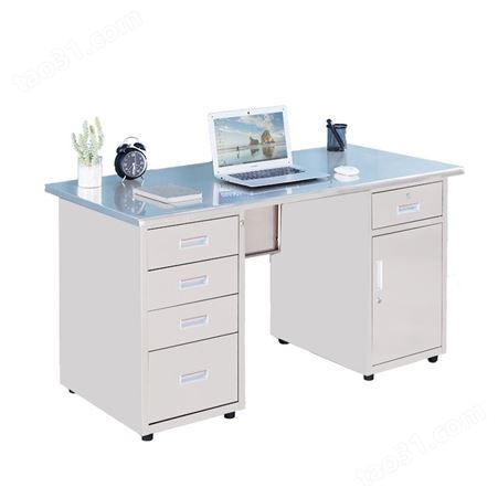 不锈钢办公桌子 抽屉无尘车间电脑桌 工作台医疗实验室