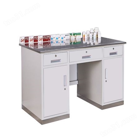器械诊疗柜台 抽屉不锈钢操作手术室处置台 药品架配药柜