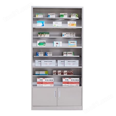 药房药品存储柜 不锈钢西药柜文件柜 药店诊所医院西药摆放柜