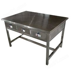 中多浩 不锈钢桌面工作台304案板工作台不锈钢工作台桌子双层定制