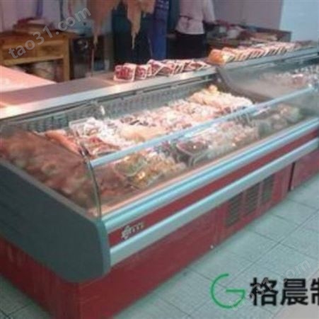 肉类保鲜柜|冷鲜肉展示柜|卧式鲜肉柜