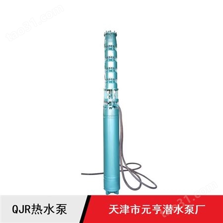 天津市高扬程带吸水罩QJR系列热水泵供应