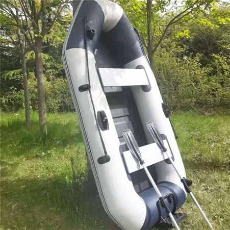 加厚铝合金地板冲锋舟 多种尺寸皮划艇 水上游玩充气船