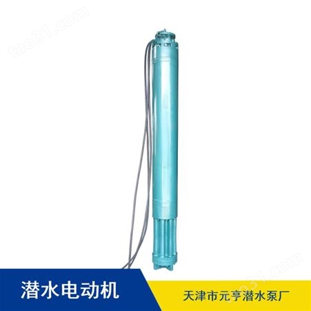 长期供应天津不锈钢抽水用1234/4系列潜水电机