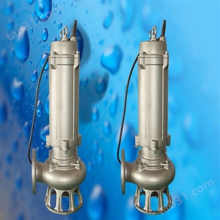 东坡泵业移动式潜水排污泵-304不锈钢潜水排污泵