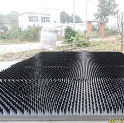 定制数控毛刷板 PVC板刷 工作台毛刷 工业刷子 黑色尼龙塑料板刷