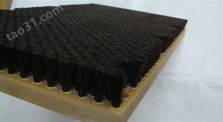 大型冲床毛刷板  数控机床毛刷  工作台毛刷板  PVC板毛刷
