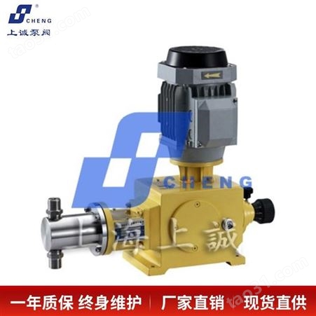 计量泵 J-X型柱塞式计量泵 上诚泵阀 柱塞计量泵 柱塞式计量泵