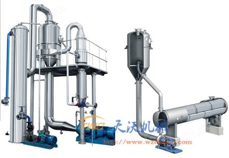 强制循环式蒸发器 、单效、双效、三效污水处理结晶蒸发器