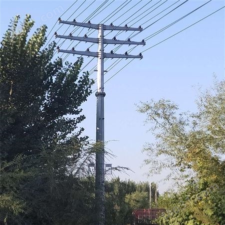 西宁 直线 35KV电力钢管杆 10KV电力钢管塔