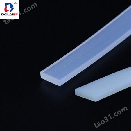 硅胶高透明平板80*2 硅胶平板耐高温耐磨硅胶密封条支持定做
