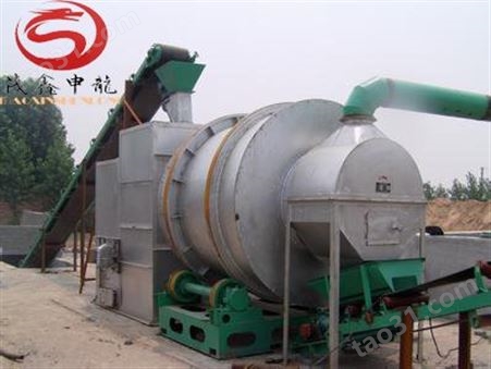 有机肥烘干机 沙子烘干机 茂鑫申龙  大型河沙干燥机  矿渣烘干机设备