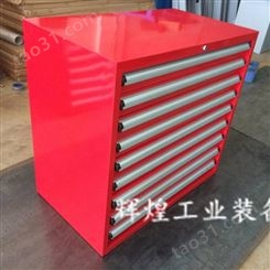 深圳辉煌工具柜重型抽屉式零件柜移动工具车