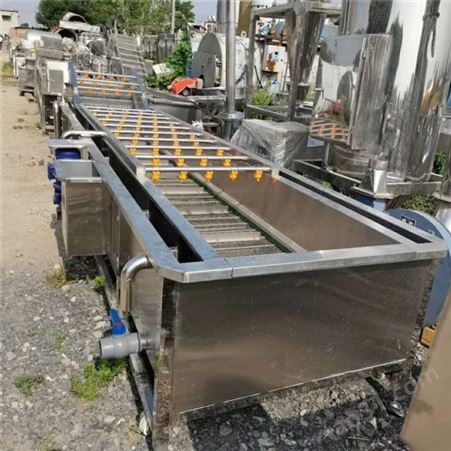 厂家库存 二手链板清洗机 超声波食品厂加工设备